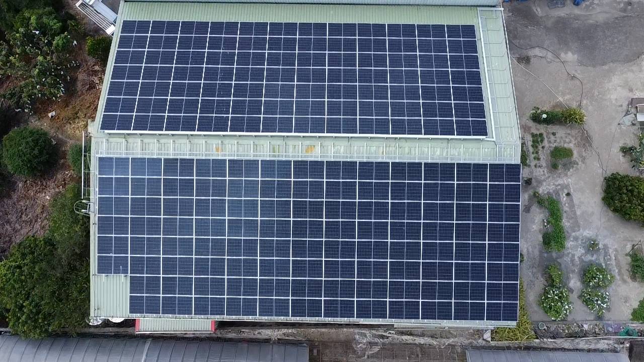 錶箱與太陽能現場照片