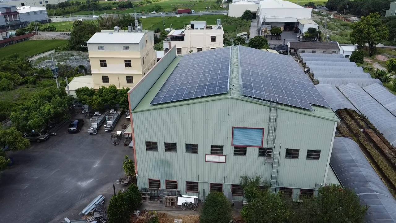錶箱與太陽能現場照片